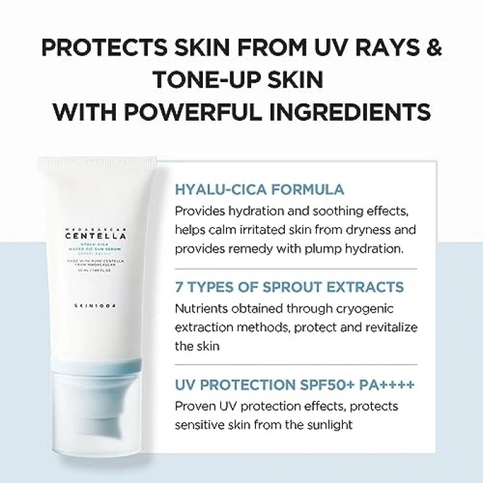 Güneş koruyucu su serum, SPF 50, 50 ml