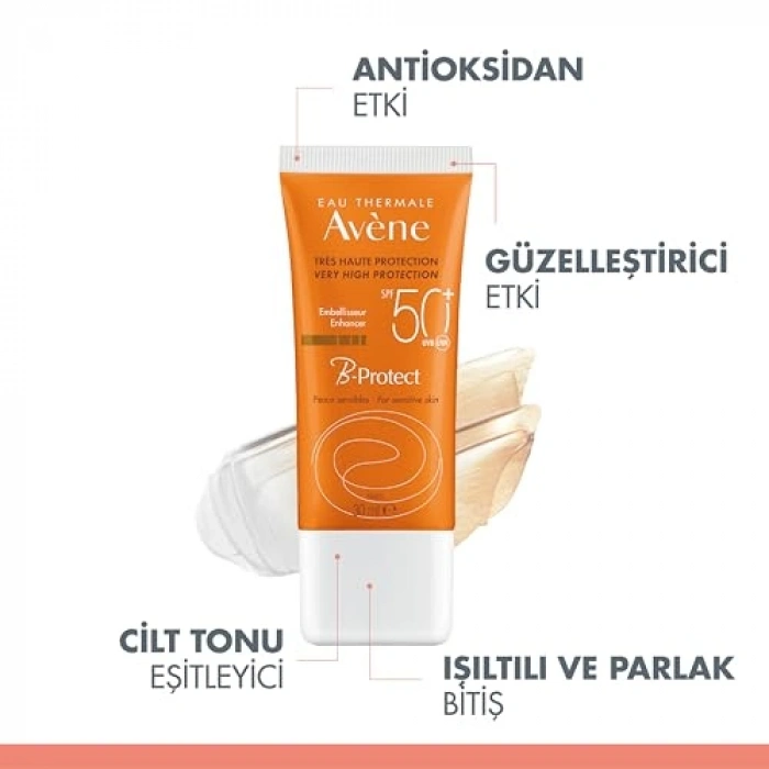 Güneş Kremi SPF 50, 30 ml, Yüksek Koruma Sağlar