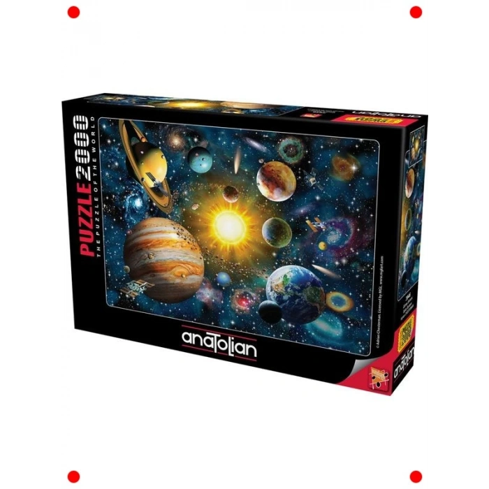 Güneş Sistemi Temalı 2000 Parça Yapboz
