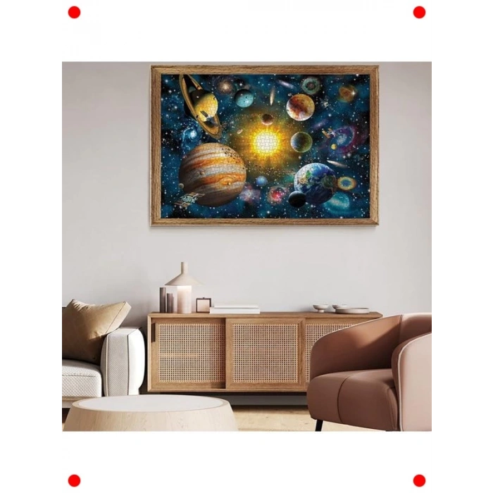 Güneş Sistemi Temalı 2000 Parça Yapboz