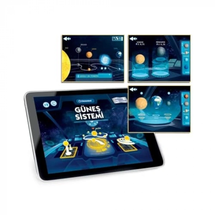 Güneş Sistemi Temalı Eğlenceli Oyuncak Seti