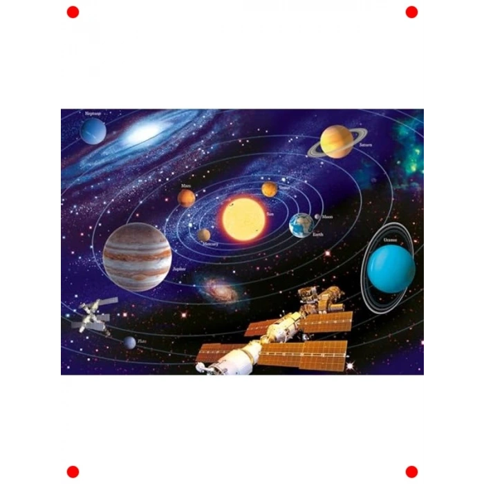 Güneş Sistemi Temalı Yapboz (200 Parça)