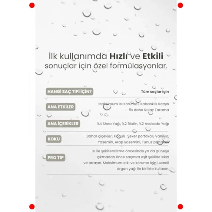 Güneş Sonrası Onarıcı Saç Spreyi 200 ml