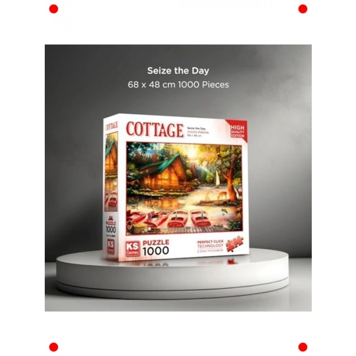 Günü Yakala Temalı 1000 Parça Yetişkin Yapbozu