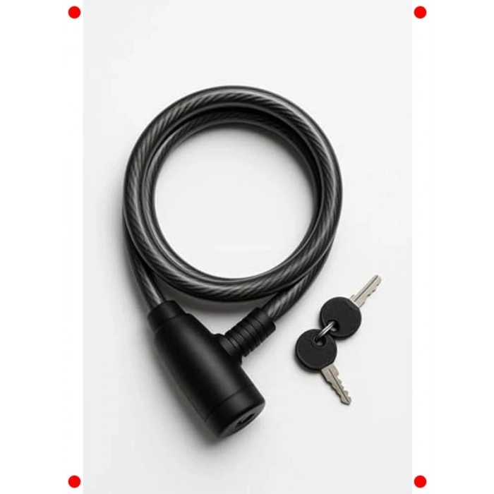 Güvenli Çelik Bisiklet Kilidi 80 cm