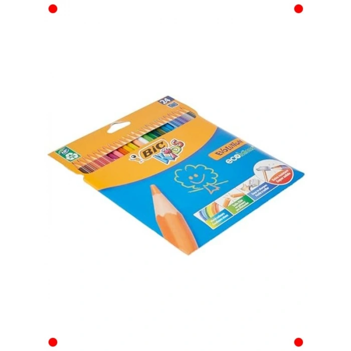 Güvenli Kuru Boya Kalemi 24lü, Kolay Açılır