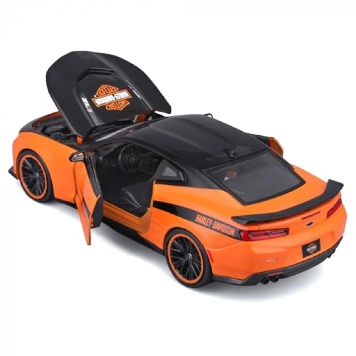 H-D Custom 1:24 Ölçekli 2017 Chevrolet Camaro ZL1, Siyah