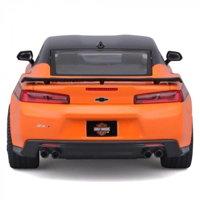 H-D Custom 1:24 Ölçekli 2017 Chevrolet Camaro ZL1, Siyah