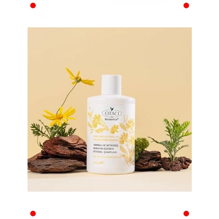 Hacim Veren Bitkisel Şampuan - Arnika & Bitkisel Keratinli