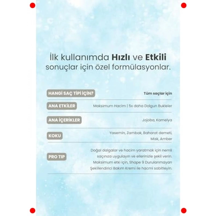 Hacim Veren Deniz Tuzu Spreyi - 200 ml