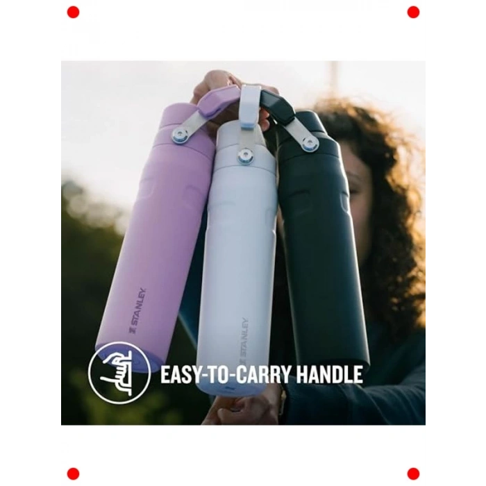 Hafif 0.6 Lt Hızlı Akışlı Yalıtımlı İçecek Şişesi