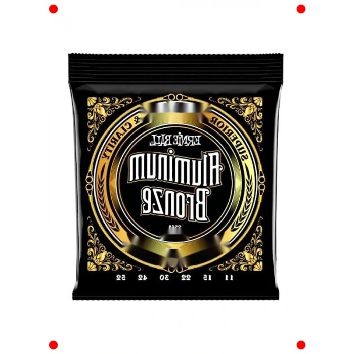 Hafif Alüminyum Bronz Akustik Gitar Telleri 11-52