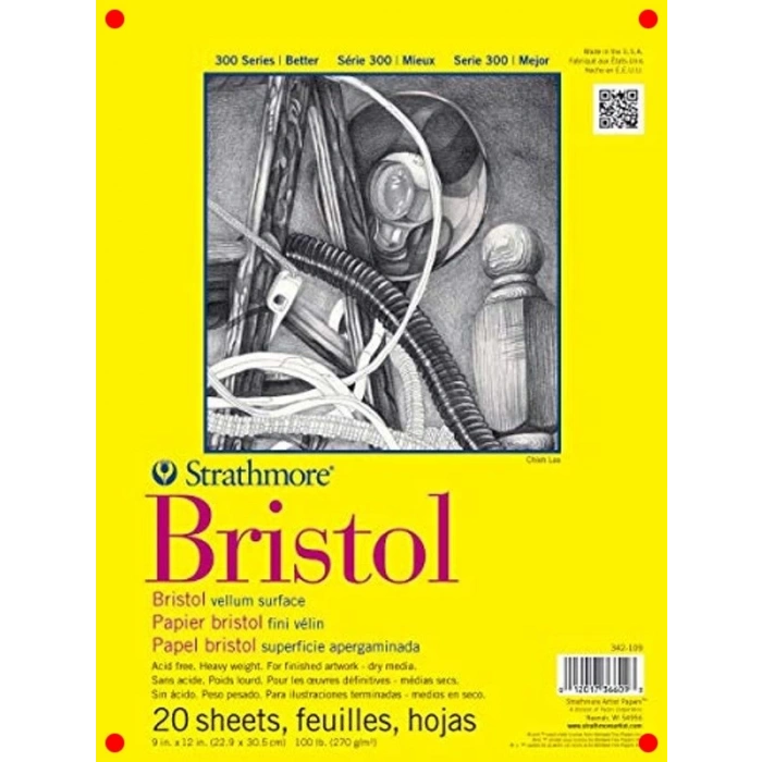 Hafif Dokulu Bristol Defteri 22.5x30 cm, 20 Yaprak