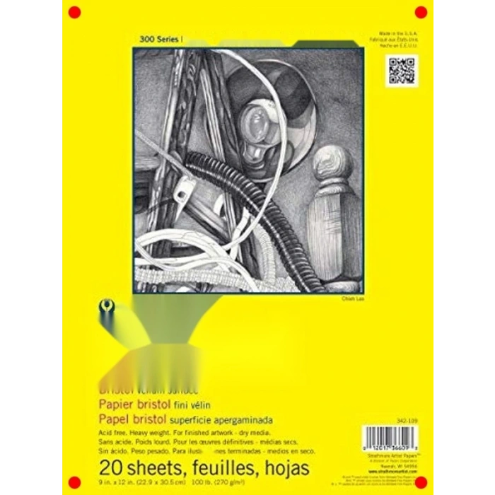 Hafif Dokulu Bristol Sanat Defteri - 20 Yaprak