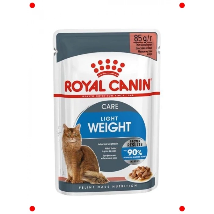 Hafif Formül Yaş Kedi Maması - Kilo Kontrollü 12x85g