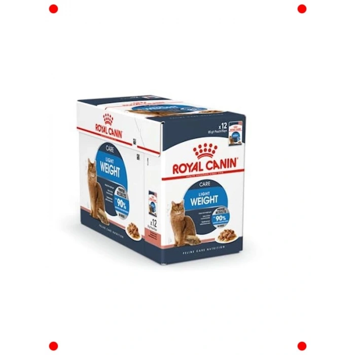 Hafif Formül Yaş Kedi Maması - Kilo Kontrollü 12x85g