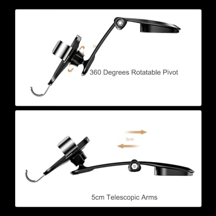 Hafif Gölge Serisi Gravity Bracket Araç Telefon Tutucu, Pratik Tasarım