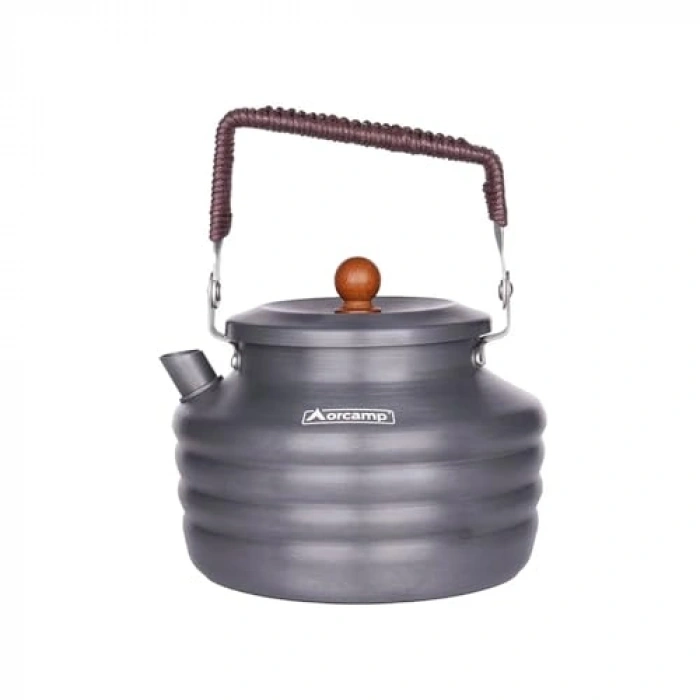 Hafif ve Dayanıklı 1.6 Litre Kapasiteli Lüks Kamp Çaydanlığı