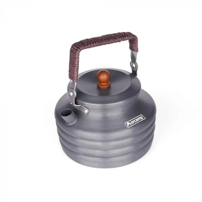 Hafif ve Dayanıklı 1.6 Litre Kapasiteli Lüks Kamp Çaydanlığı