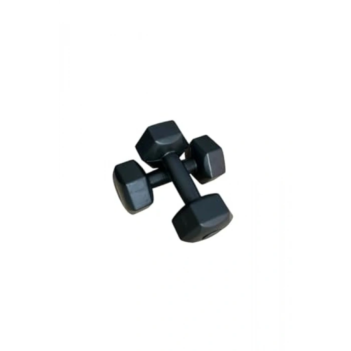 Hafif ve Kullanışlı Köşeli Dambıl Seti, Plastik Malzeme ile