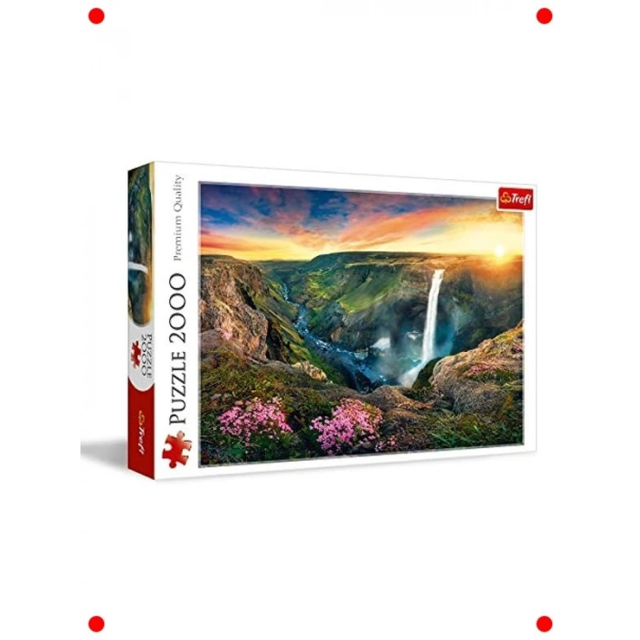 Haifoss Şelalesi 2000 Parça Puzzle