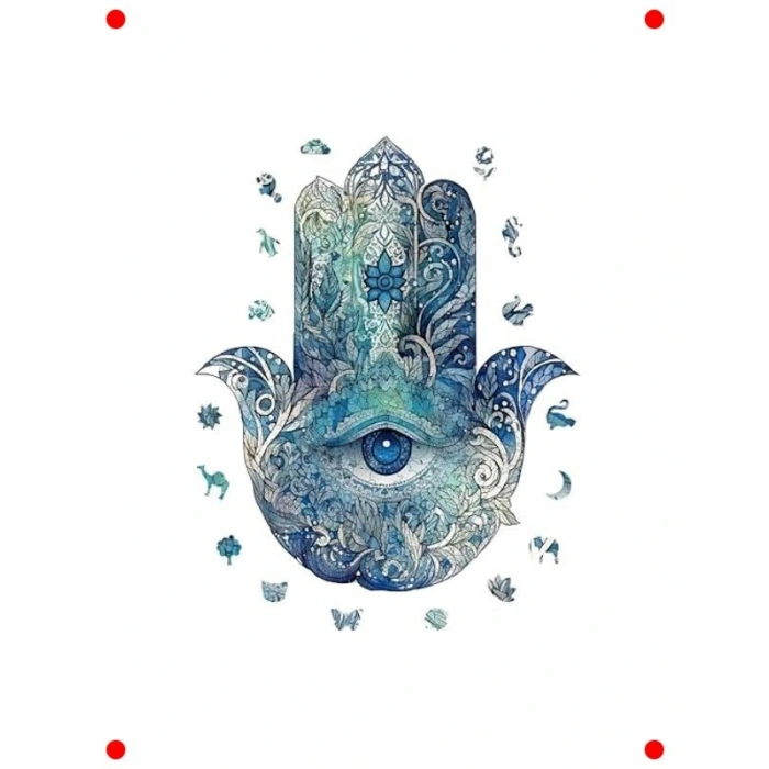 Hamsa Ahşap Yetişkin Yapbozu (230 Parça)