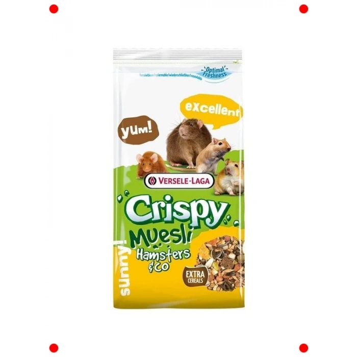 Hamster ve Küçük Kemirgen Müsli Yemi 400 Gr