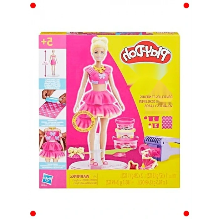 Hamur Oyuncağı Bebek ve Aksesuarları Seti