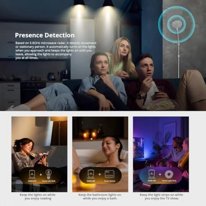 Hareket Dedektörü, İnsan Varlığı Sensörü, 1li Paket