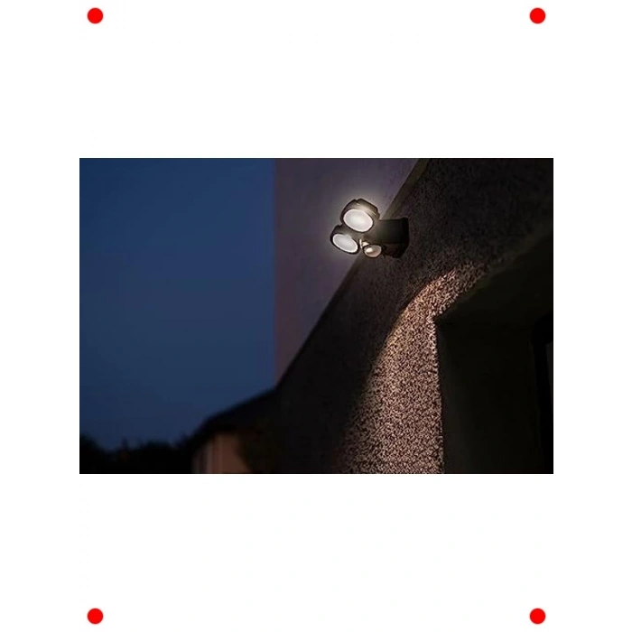 Hareket Sensörlü Pilli Dış Mekan LED Spot Lamba