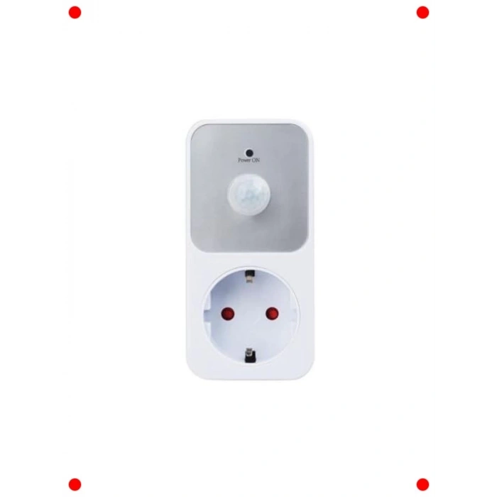Hareket Sensörlü Priz - Çocuk Korumalı - 3680W