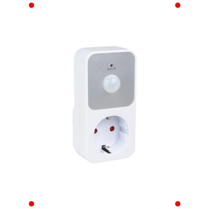 Hareket Sensörlü Priz - Çocuk Korumalı - 3680W