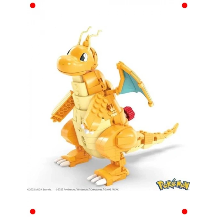 Hareketli Büyük Ejderha Yapı Oyuncağı (Kinetik)