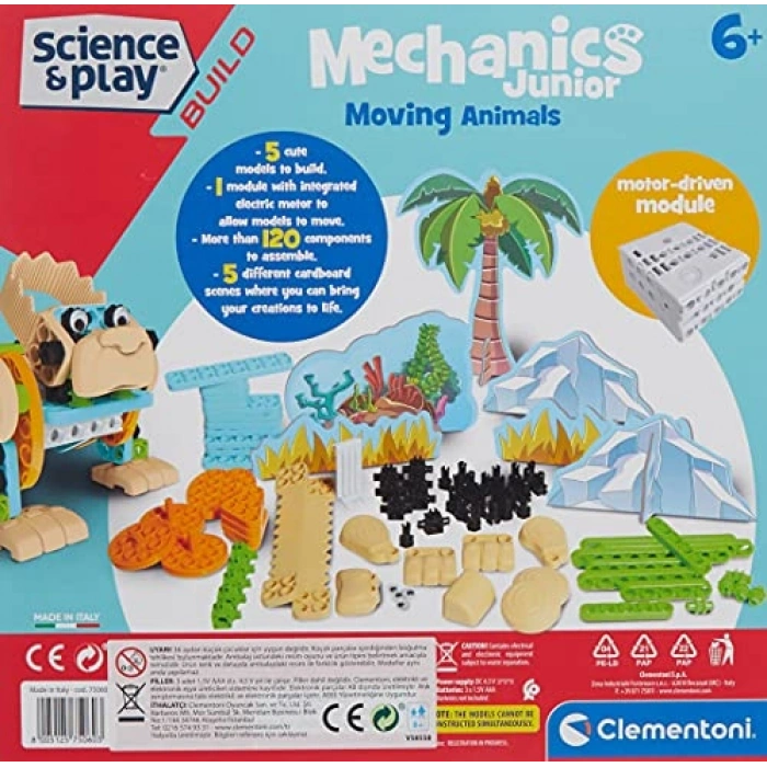 Hareketli Hayvanlar Oyuncak Seti