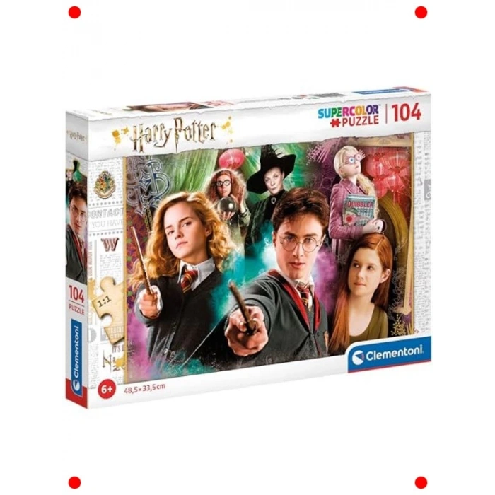 Harry Potter Temalı Çocuk Yapbozu - 104 Parça