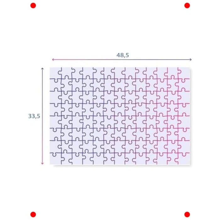 Harry Potter Temalı Çocuk Yapbozu - 104 Parça