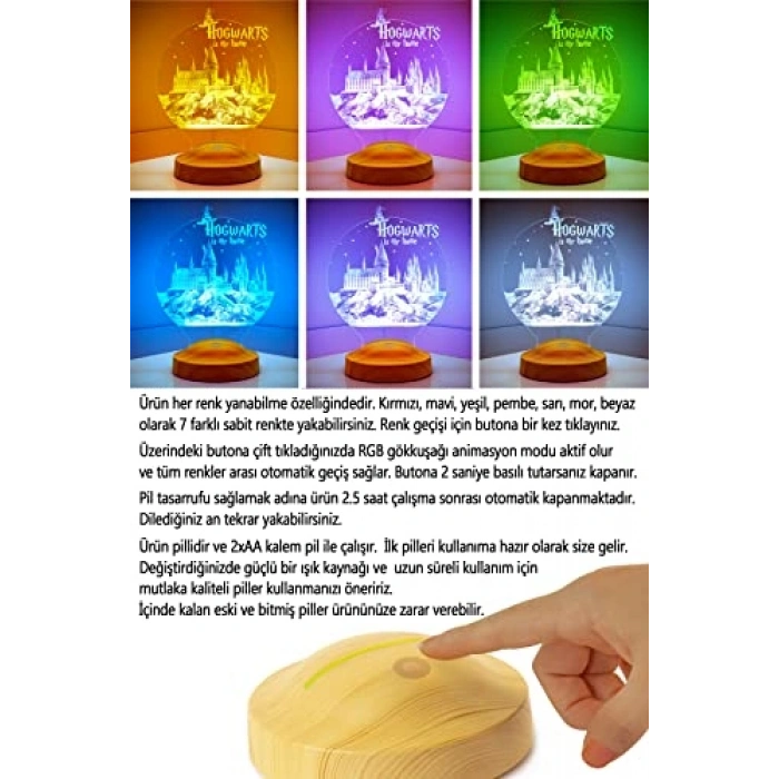 Harry Potter Temalı Gece Lambası, Hediyelik