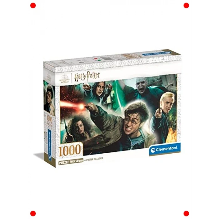 Harry Potter Temalı Yapboz - 1000 Parça, Yetişkin