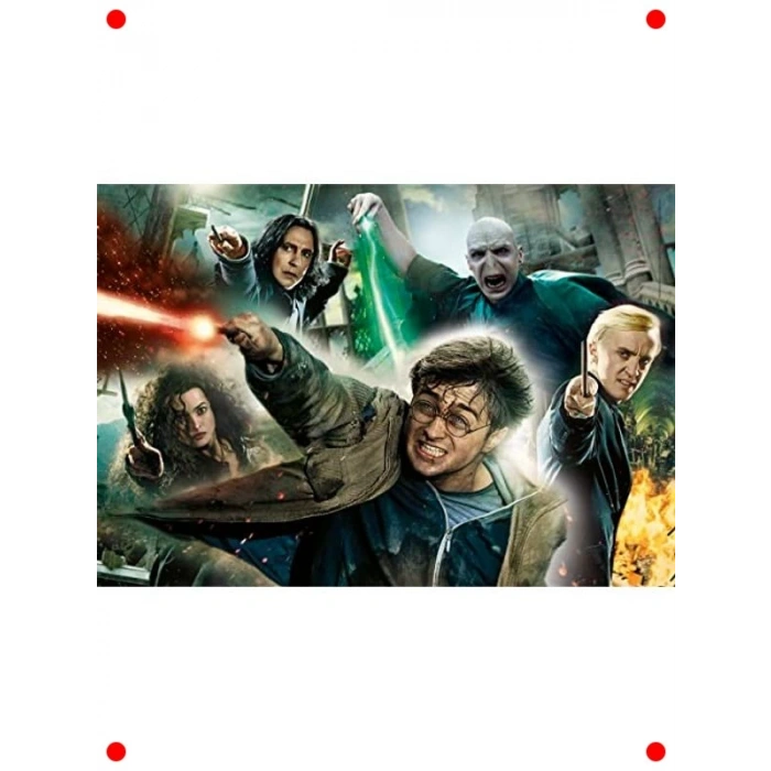 Harry Potter Temalı Yapboz - 1000 Parça, Yetişkin