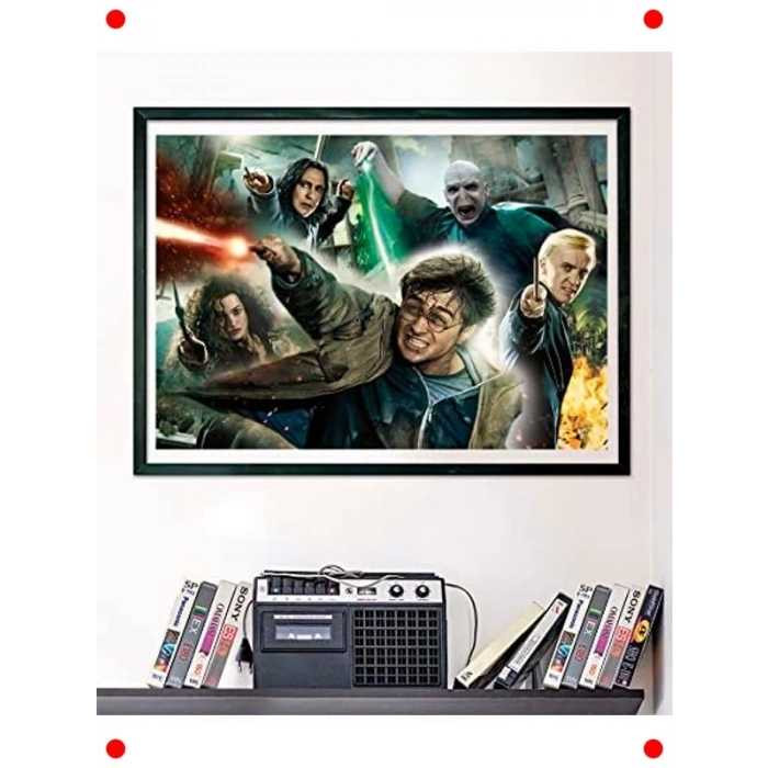 Harry Potter Temalı Yapboz - 1000 Parça, Yetişkin