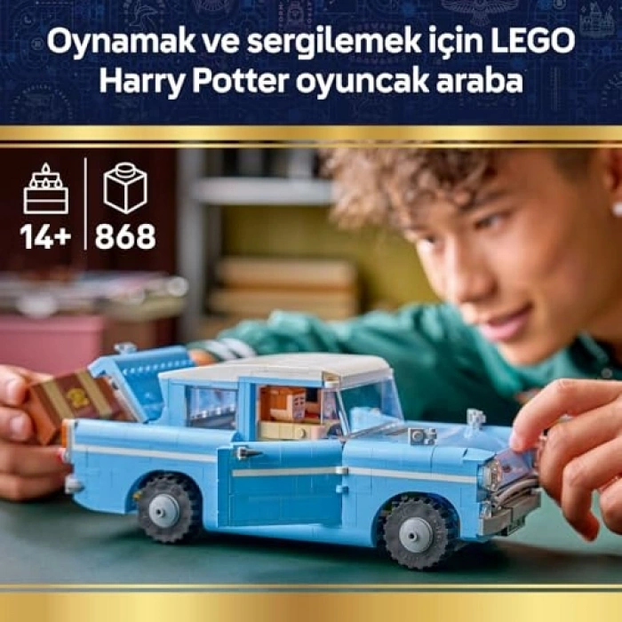Harry Potter Uçan Ford Anglia Seti, 868 Parça