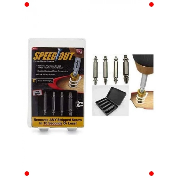 Hasarlı Vida Çıkarıcı Seti