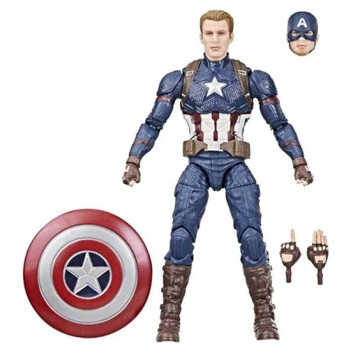 Hasbro Marvel Legends Series Captain America Aksiyon Figürü, Avengers: Endme