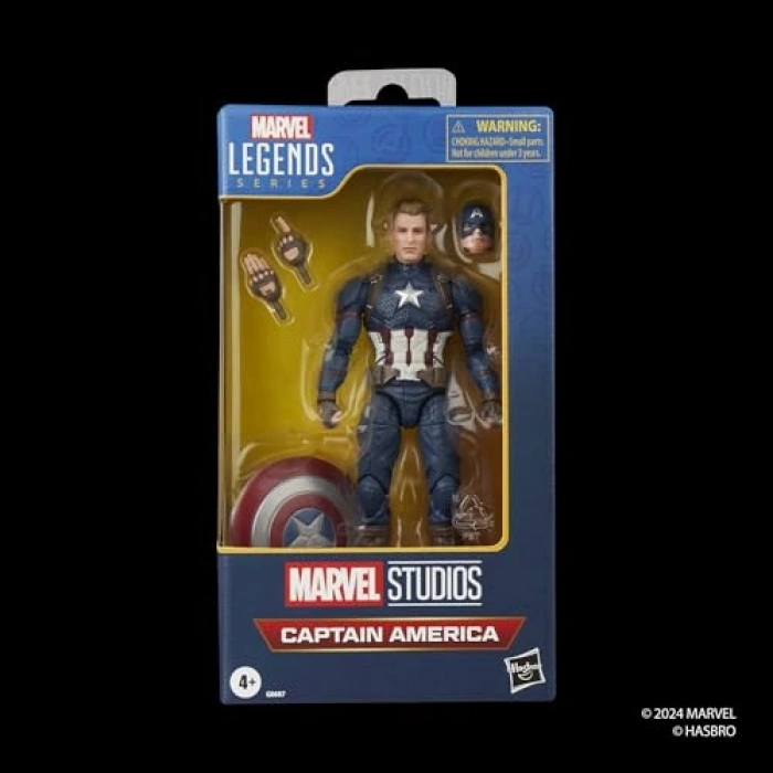 Hasbro Marvel Legends Series Captain America Aksiyon Figürü, Avengers: Endme