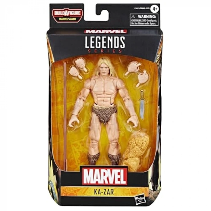 Hasbro Marvel Legends Series Ka-Zar Aksiyon Figürü (Marvels Zabu BAF), Marvel Cocs