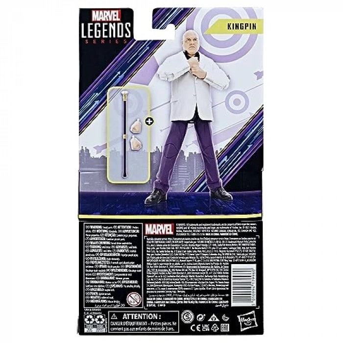 Hasbro Marvel Legends Series pin Aksiyon Figürü, Hawkeye