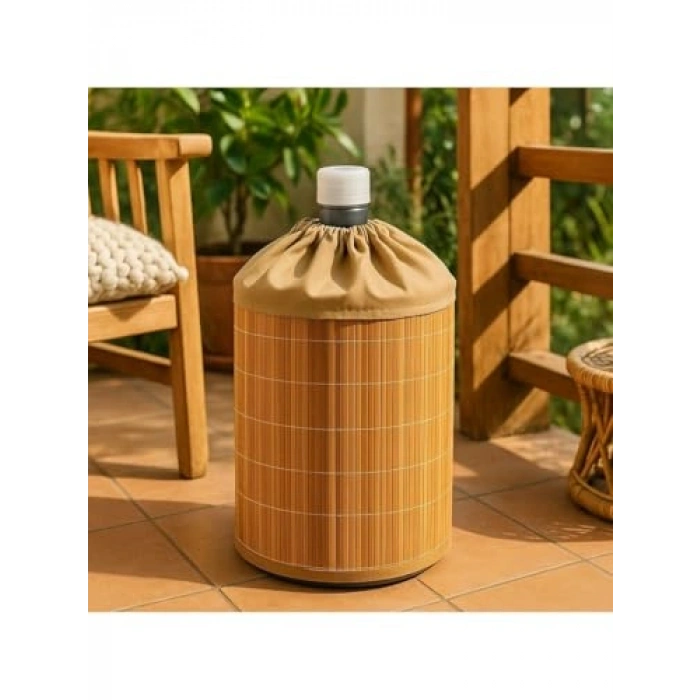 Hasır Bambu Damacana Kılıfı, 53x42 cm Ölçülerinde Koruma