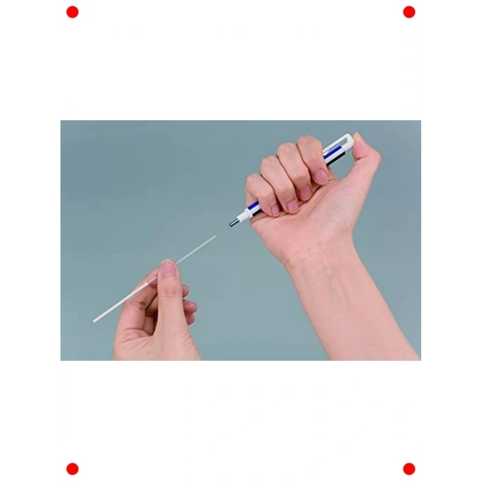 Hassas Kalem Silgi Yedeği, Yassı Uç