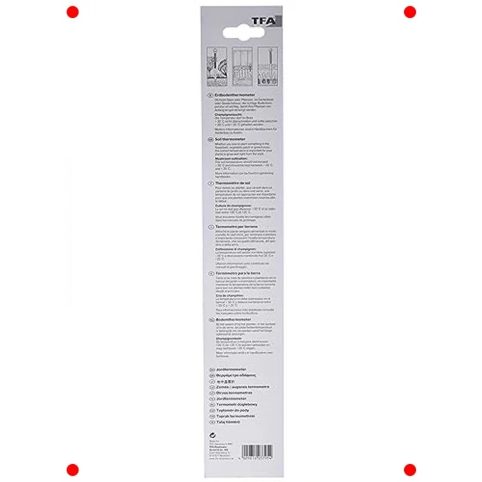 Hassas Toprak Termometresi, Siyah