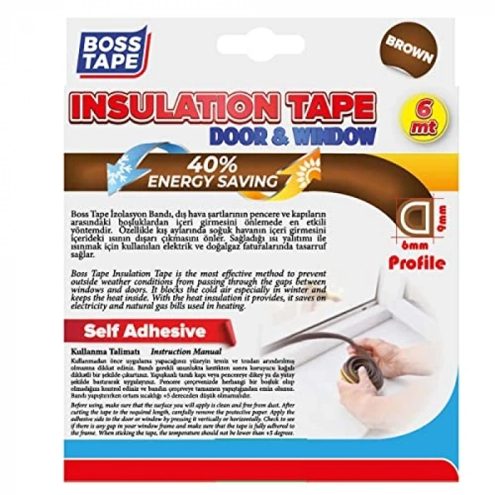 Hava Akımı Önleyici Kapı Altı, 53 mm x 2,5 m, Şeffaf